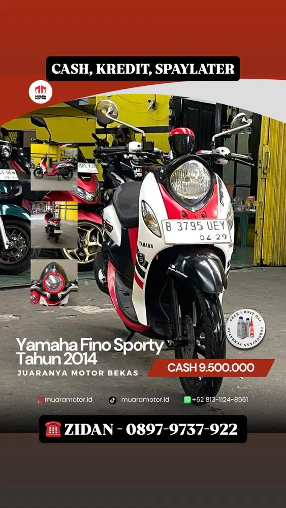YANAHA FINO SPORTY 2014 !!!