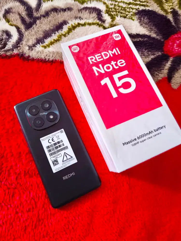 Redmi Note 15 4G Ram 8/256 Gb Fullset Original