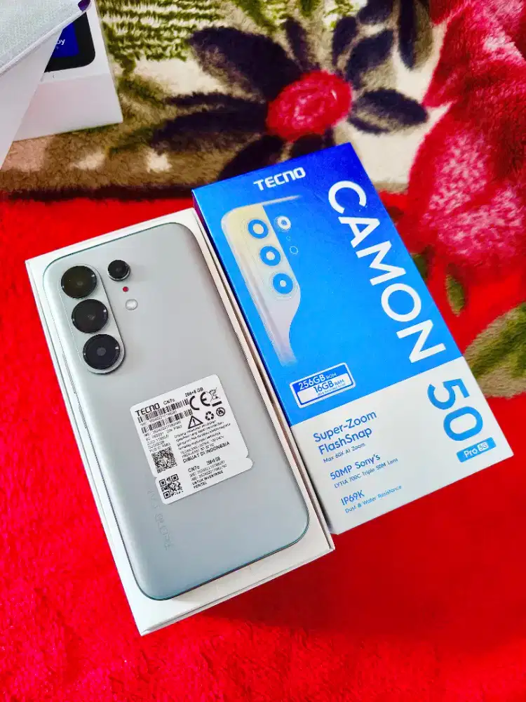 Camon 50 Pro 5G Ram 8+8/256 Gb Fullset Original