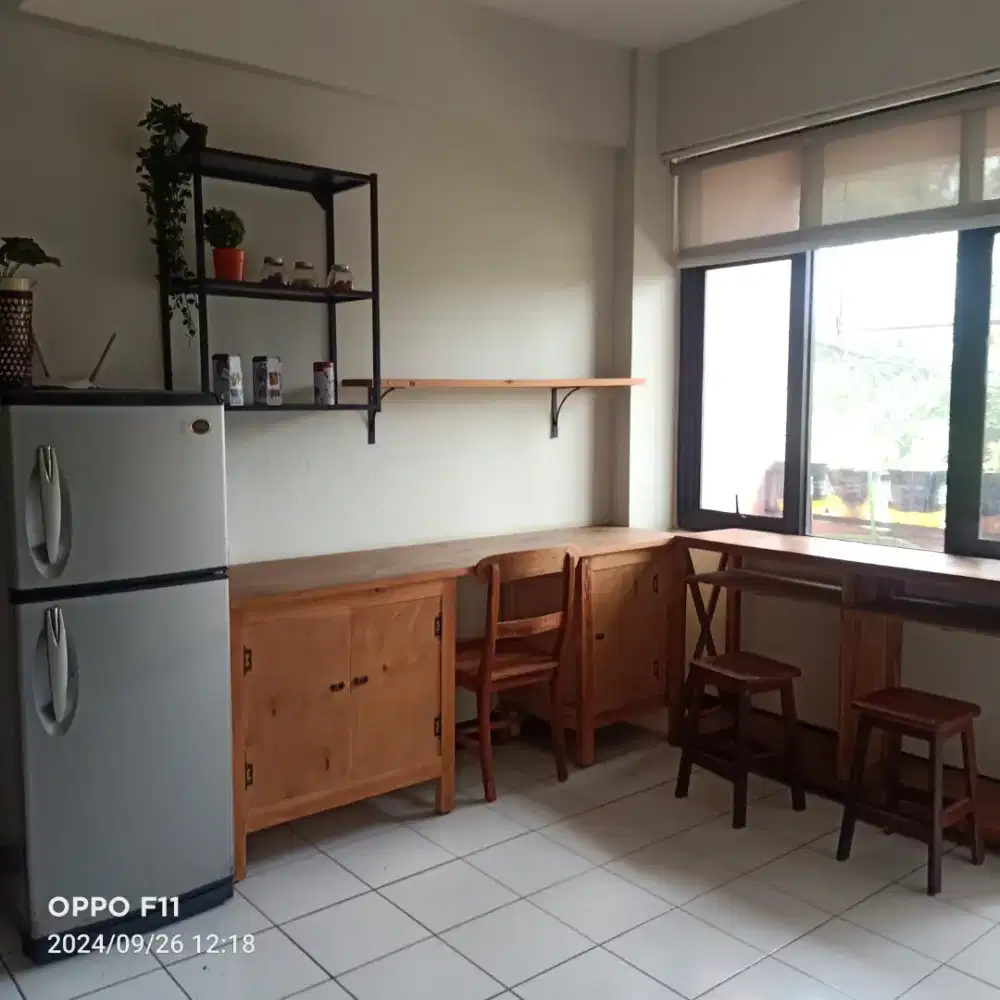 Apartemen 2 BR Luas 60m² Fully Furnished – Tinggal bawa baju d