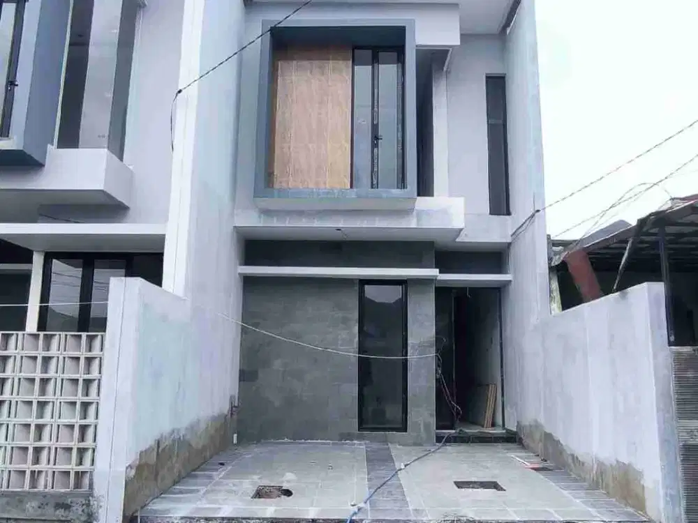 jual rumah Baru minimalis taman pondok indah Wiyung Surabaya barat