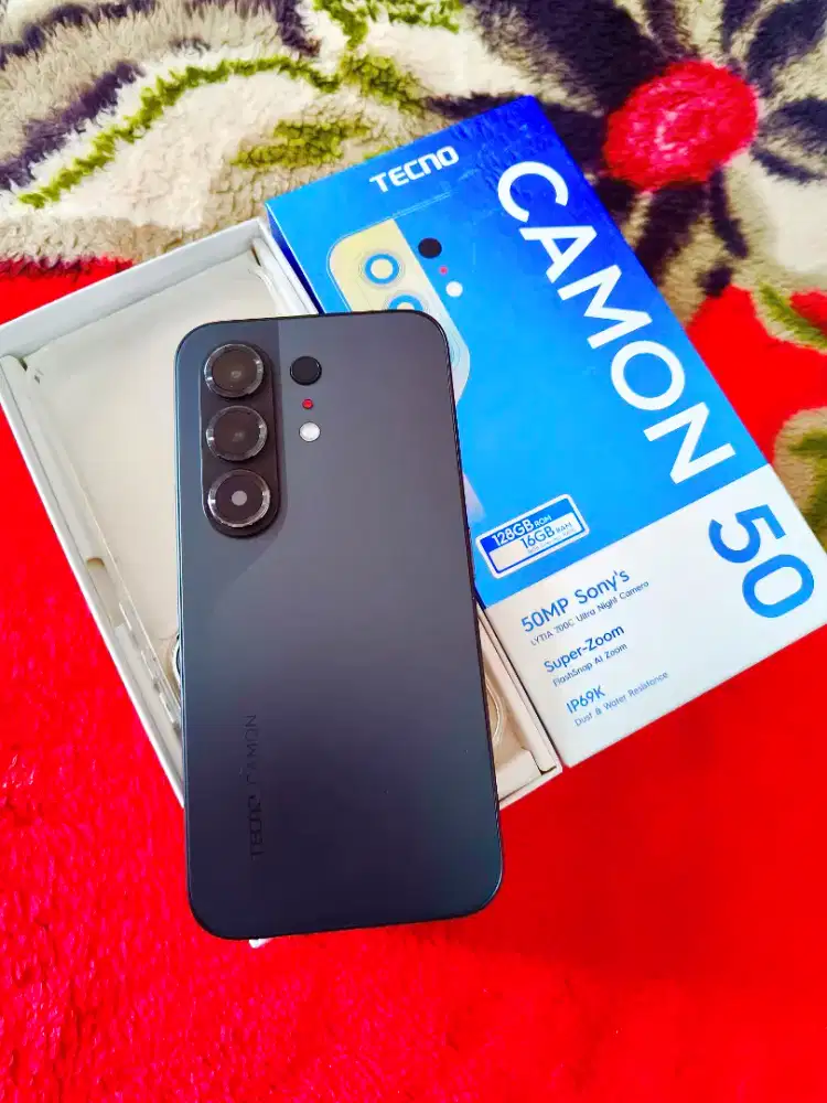 Camon 50 Ram 8+8/128 Gb Fullset Muluss