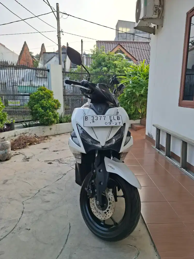 Yamaha Aerox 2017 Tipe S Keyless Putih FULL ORIGINAL Pabrik