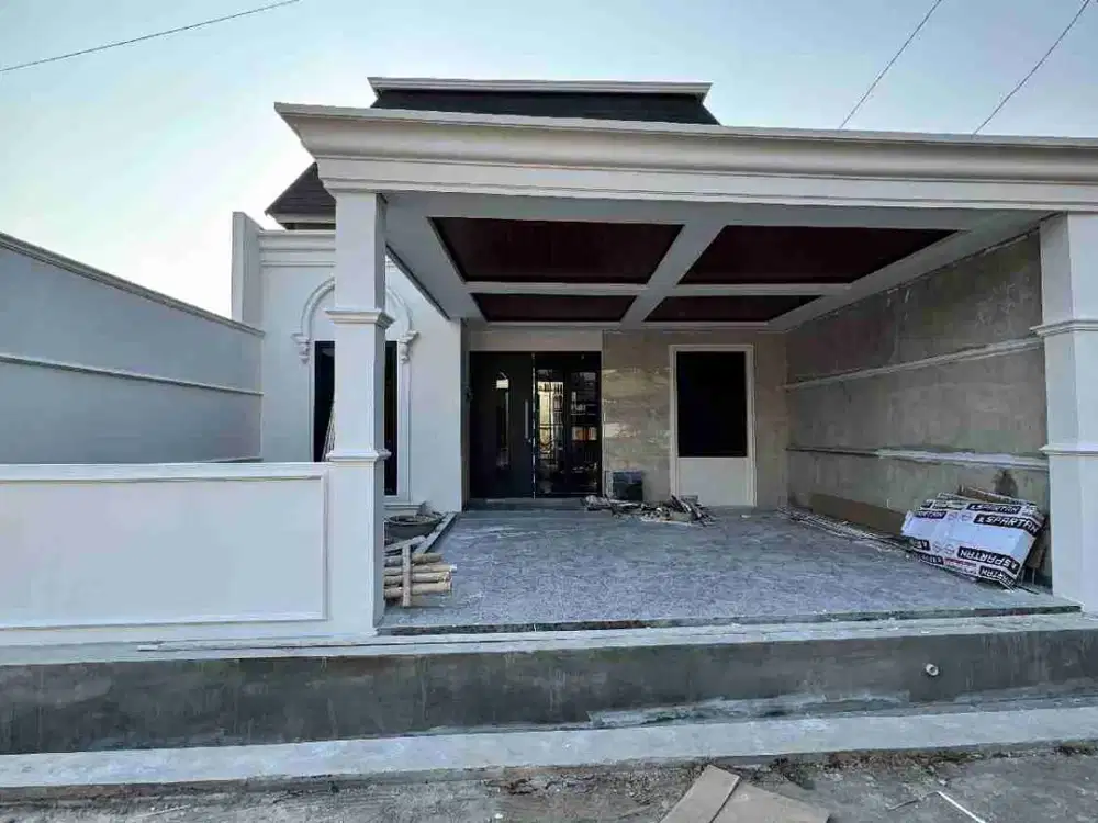 Rumah 1 Lantai Luas Furnished Di Maguwoharjo