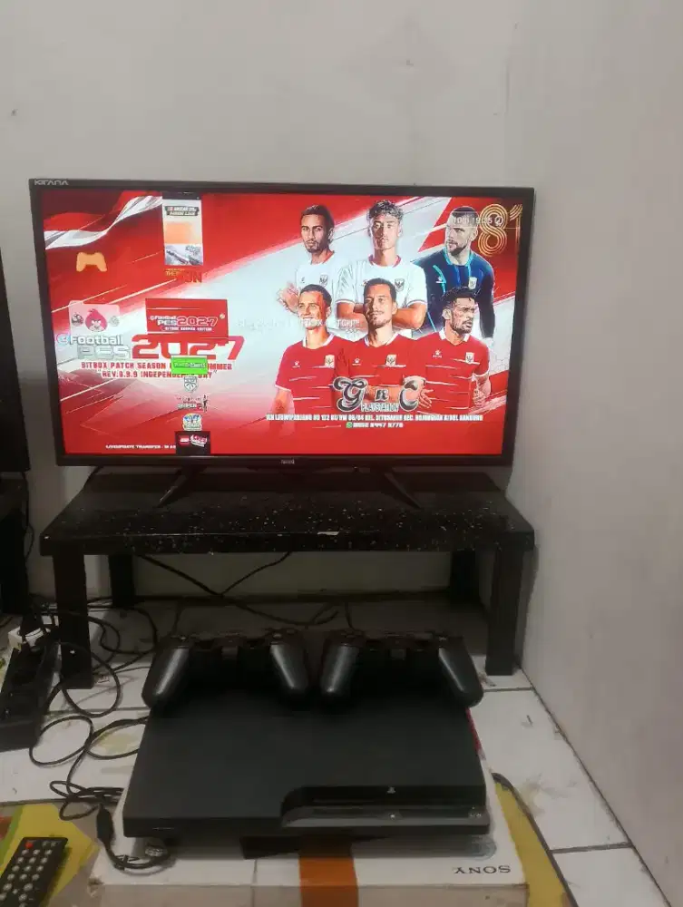 2 ps3 slim 2tv led sepaket