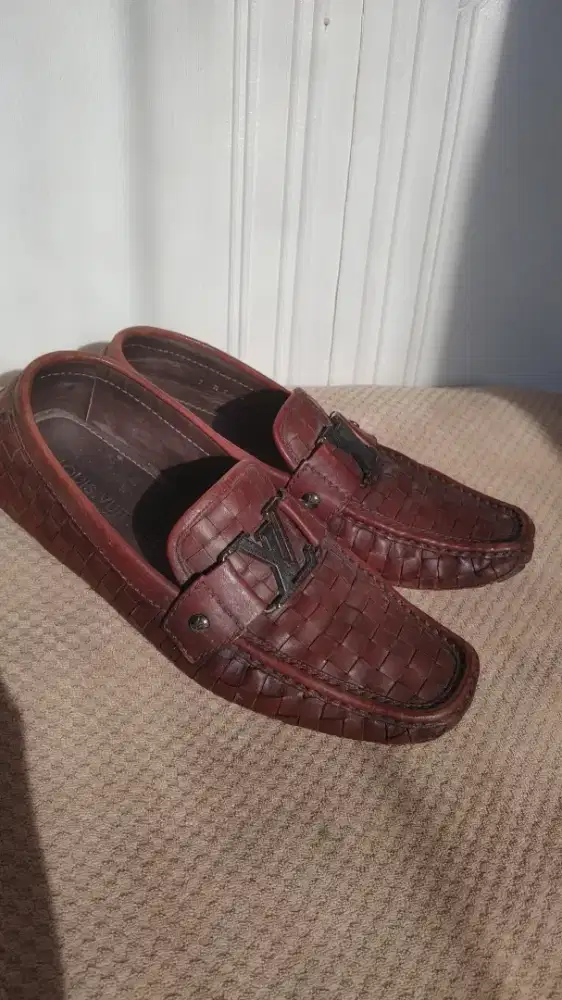 LV Monogram Leather Brown