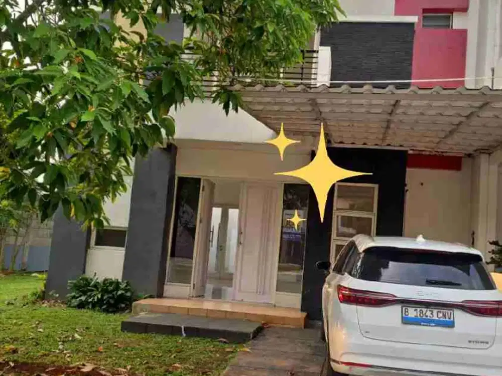 Dijual cepat rumah hoek siap huni di Residence One-Bsd City(SHM)