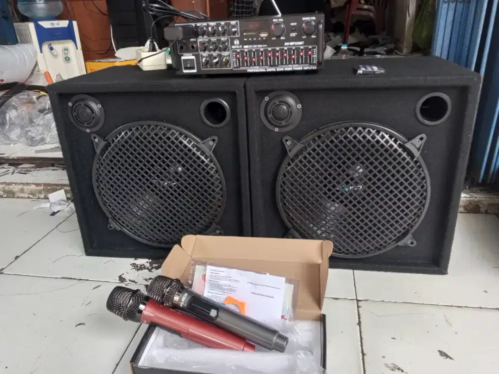 Paket sound karaoke 12 in stereo