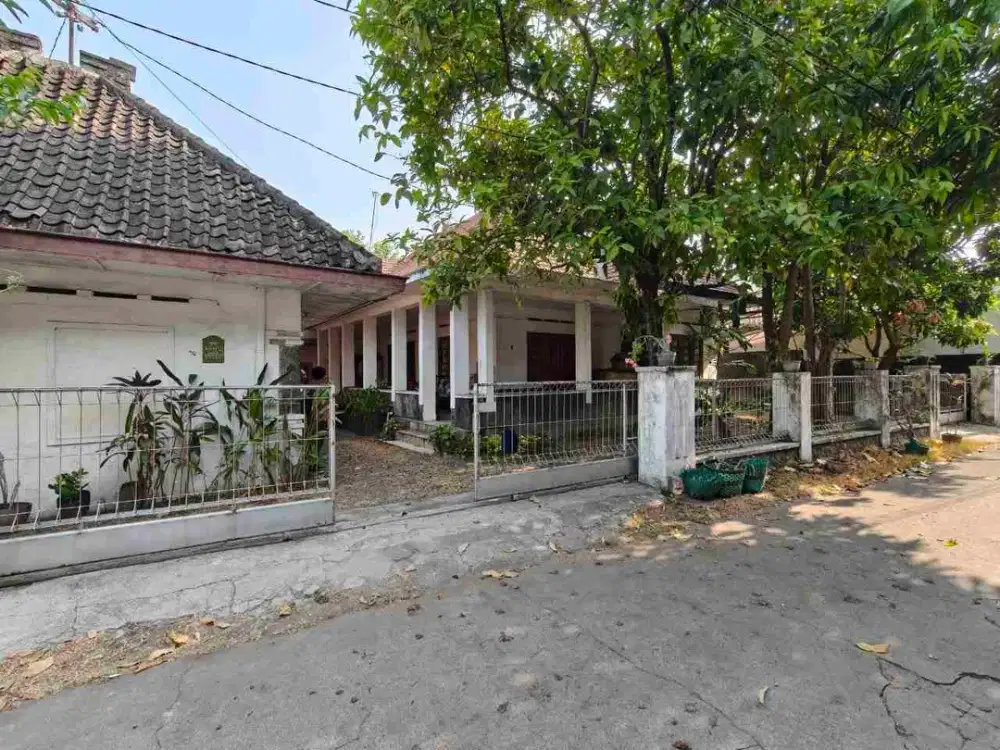 rumah Londo klasik tengah kota dekat Sriwedari Solo