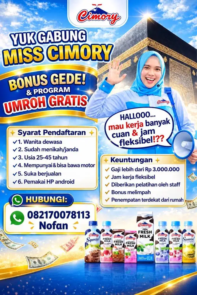 Lowongan Kerja Miss Cimory