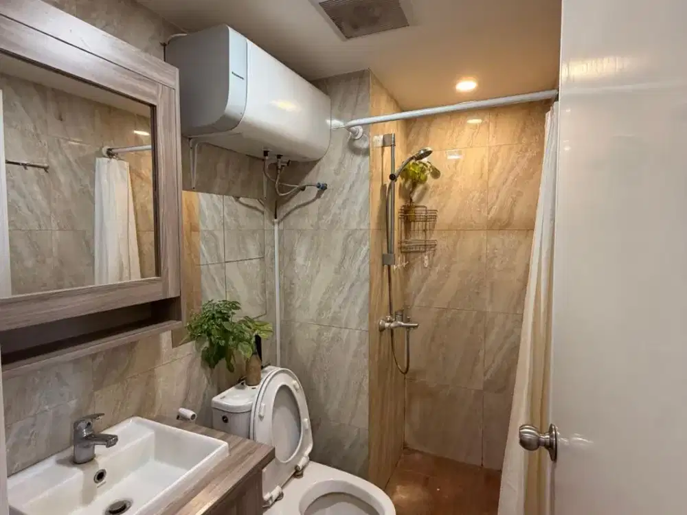 TERMURAH APARTEMEN 2 BR FURNISHED SIAP HUNI LOKASI DI PARAHYANGAN RESIDENCE BANDUNG