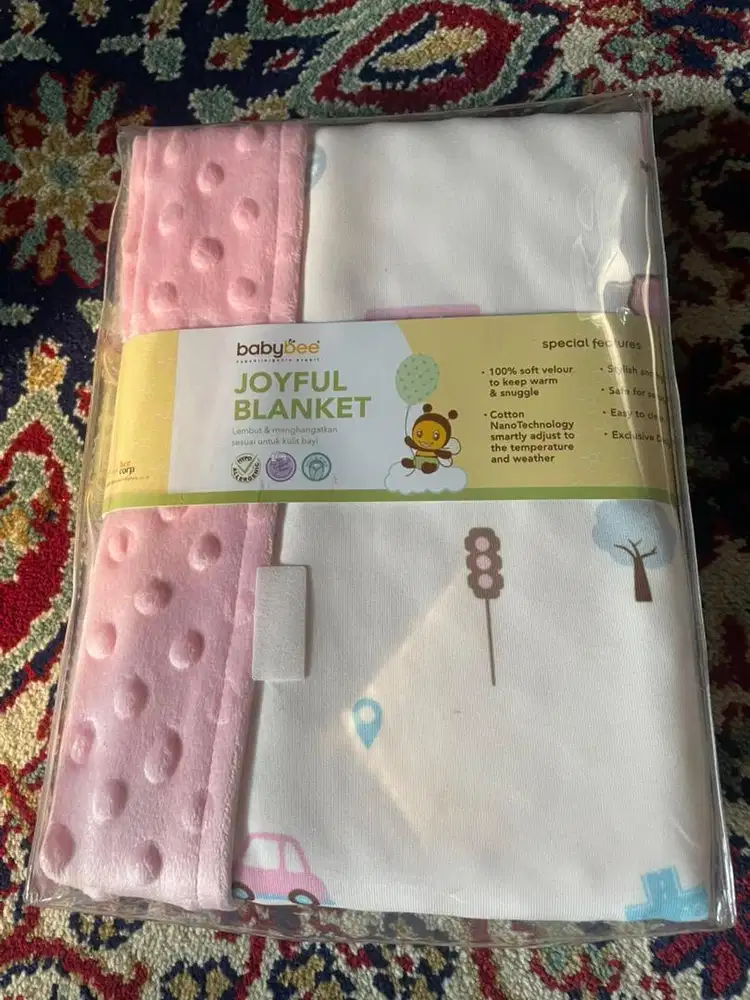 Baby blanket pink - Selimut bayi