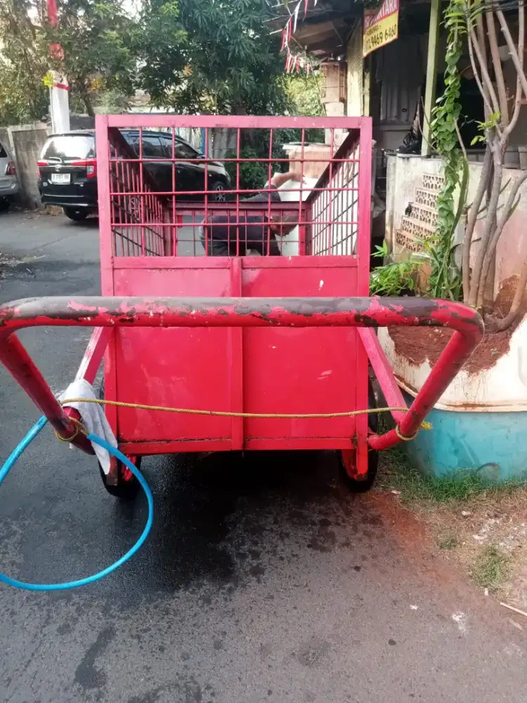 Jual gerobak sampah