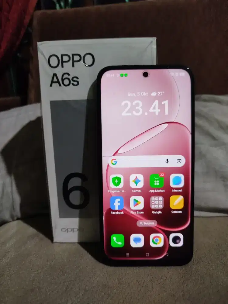 OPPO A6S 8/256GB lengkap msh garansi