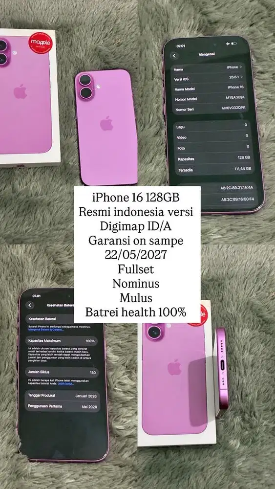 Iphone 16 Basic Resmi