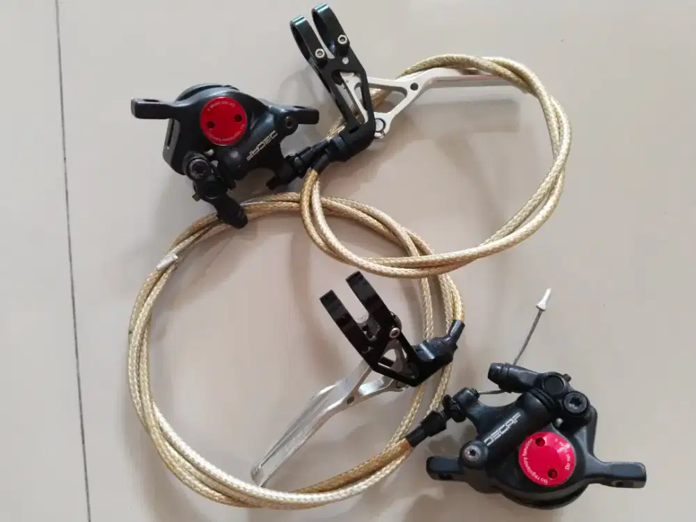 Rem mekanik disc brake decaf dan handle rem litepro