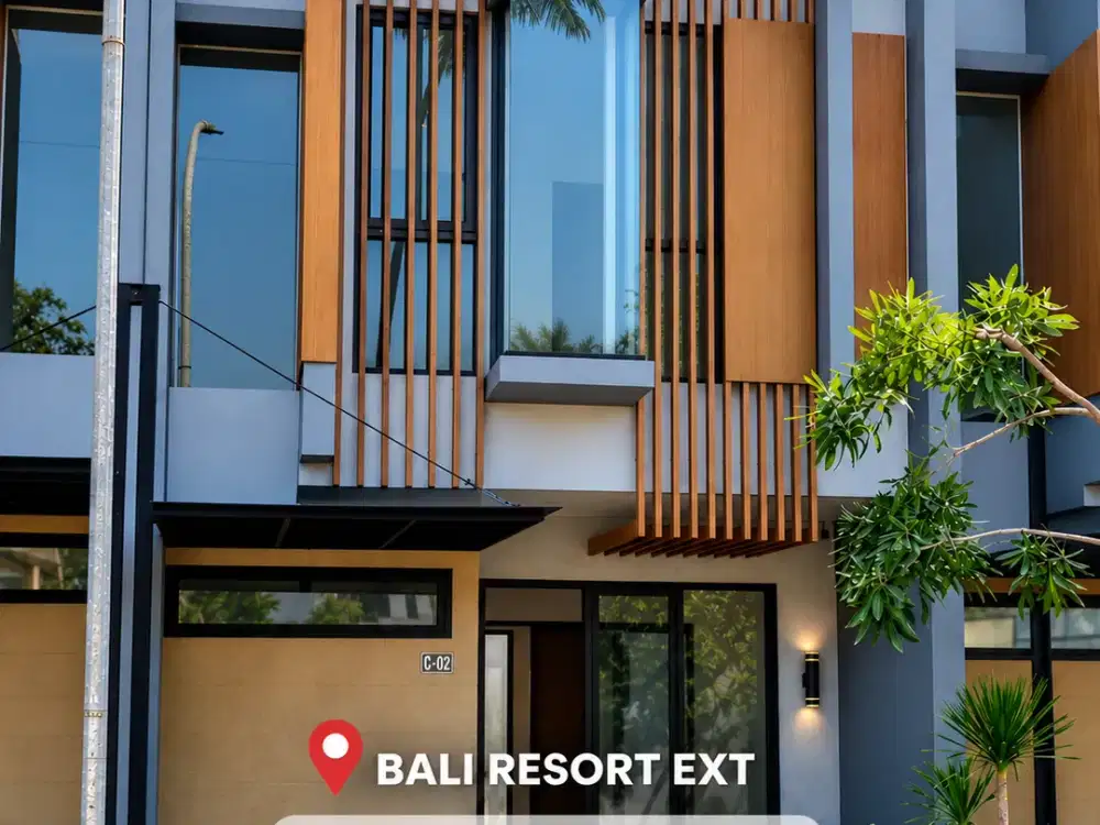 Disewakan Rumah Baru Bali Resort Serpong Extansion