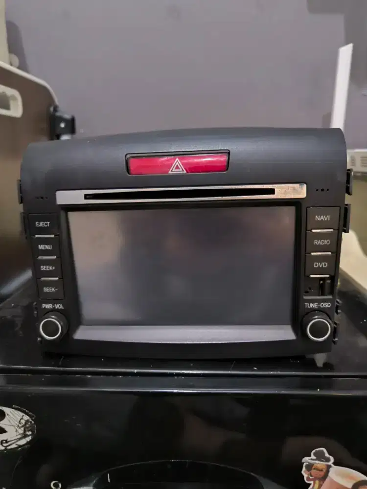 Copotan head unit audio CRV 2013