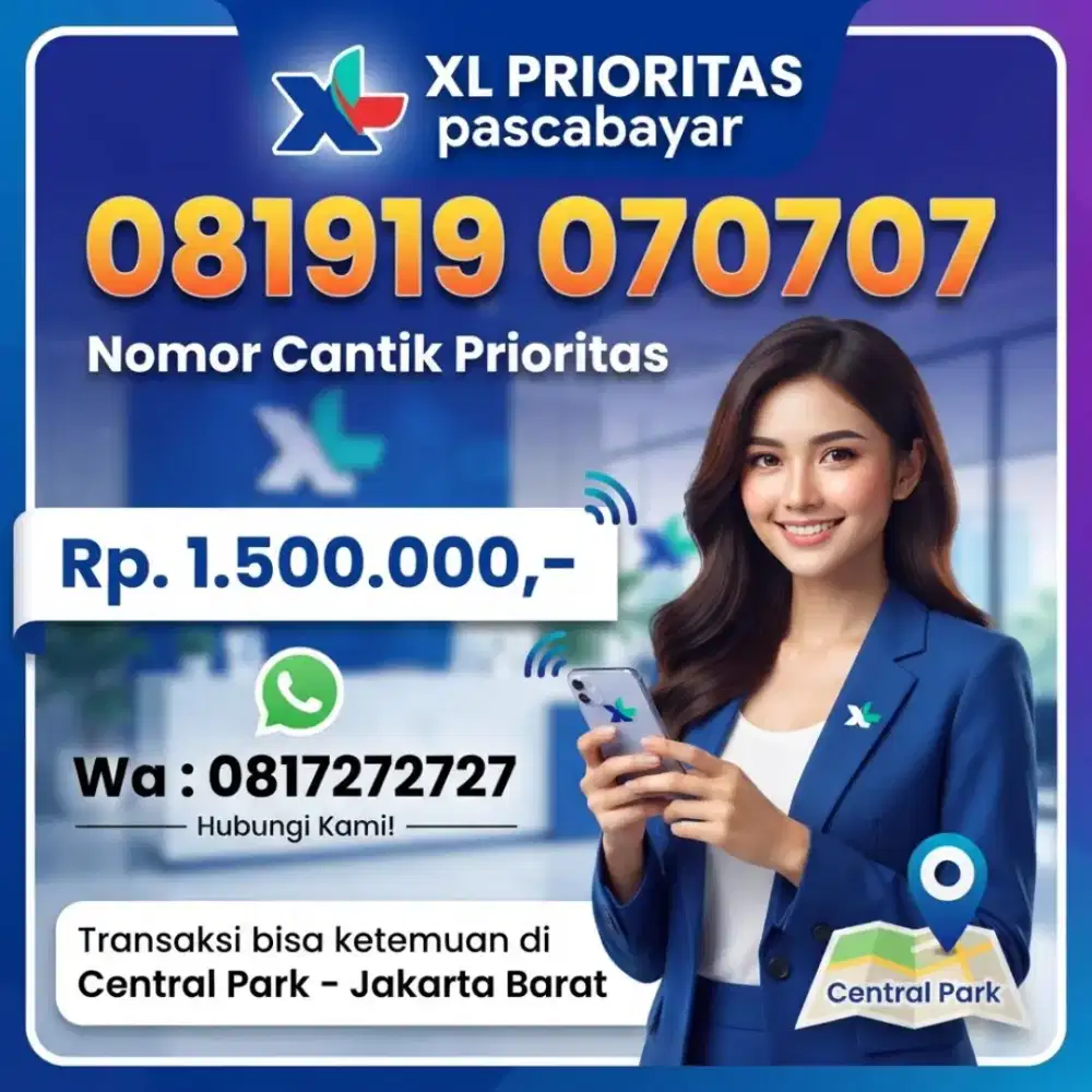 NOMOR CANTIK XL 070707