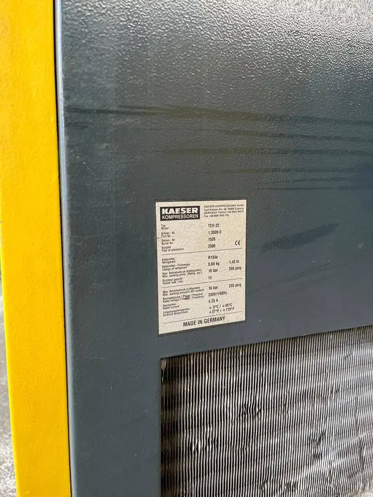 KAESER TCH22 Refrigerant Air Dryer - Unit Second