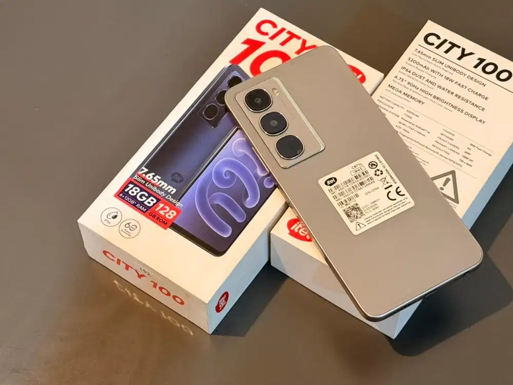 Itel Ram 6+12GB memory 128GB bisa TT