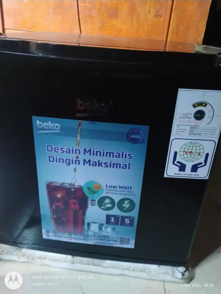 Kulkas mini bar Beko low watt