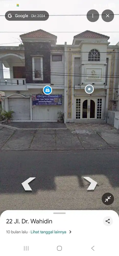 Dijual rumah pinggir jalan di jalan dr wahidin solo dekat tenda biru