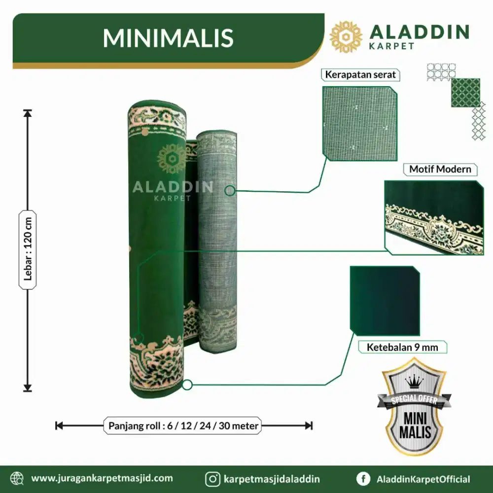 Jual Karpet Masjid Minimalis