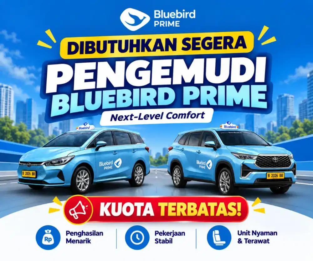 Pelamar Bluebird prime