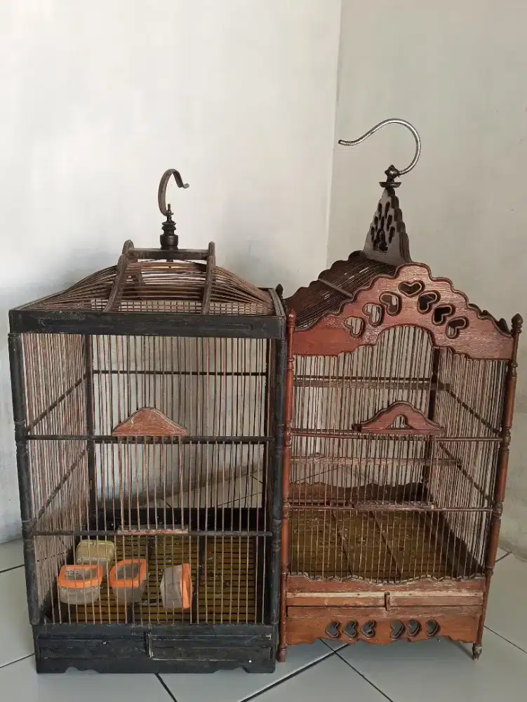 Jual borongan 2 kandang bekas cendet