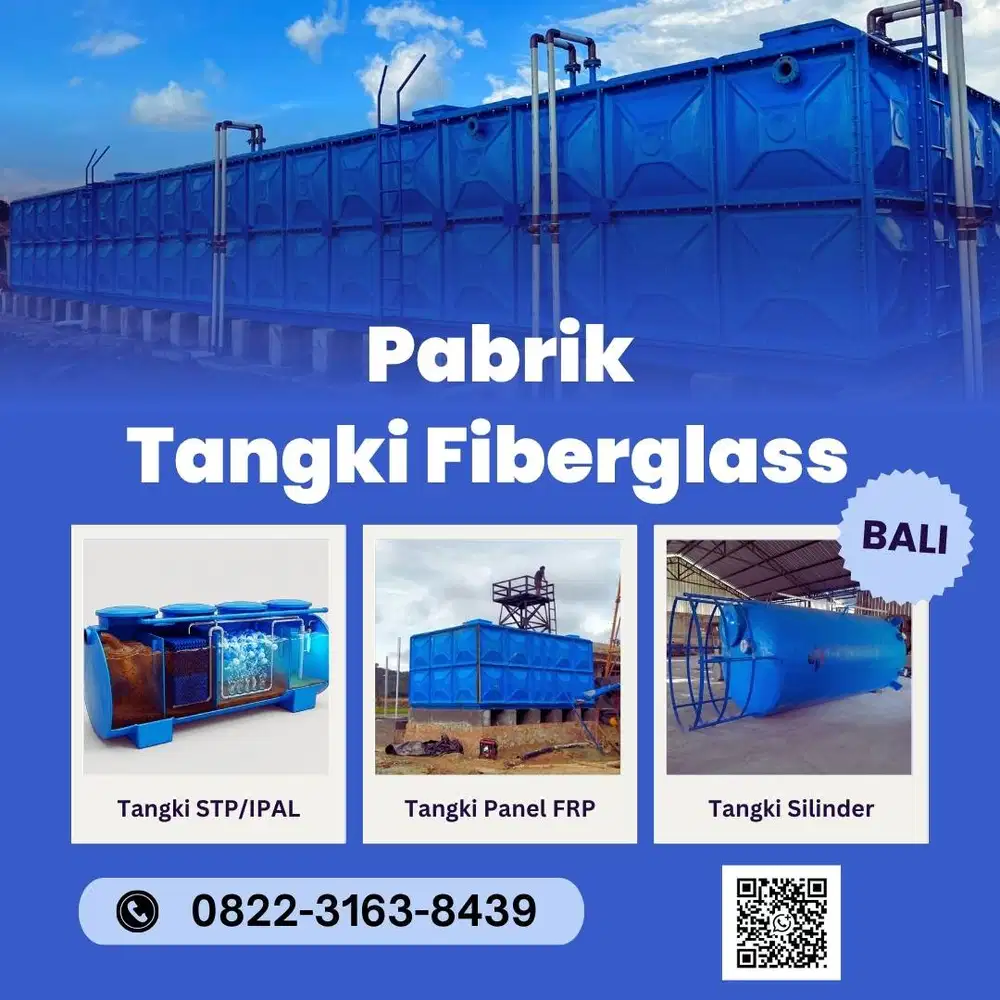 Pabrik Tangki Ipal Dan Septic Tank Fiberglass Di Badung