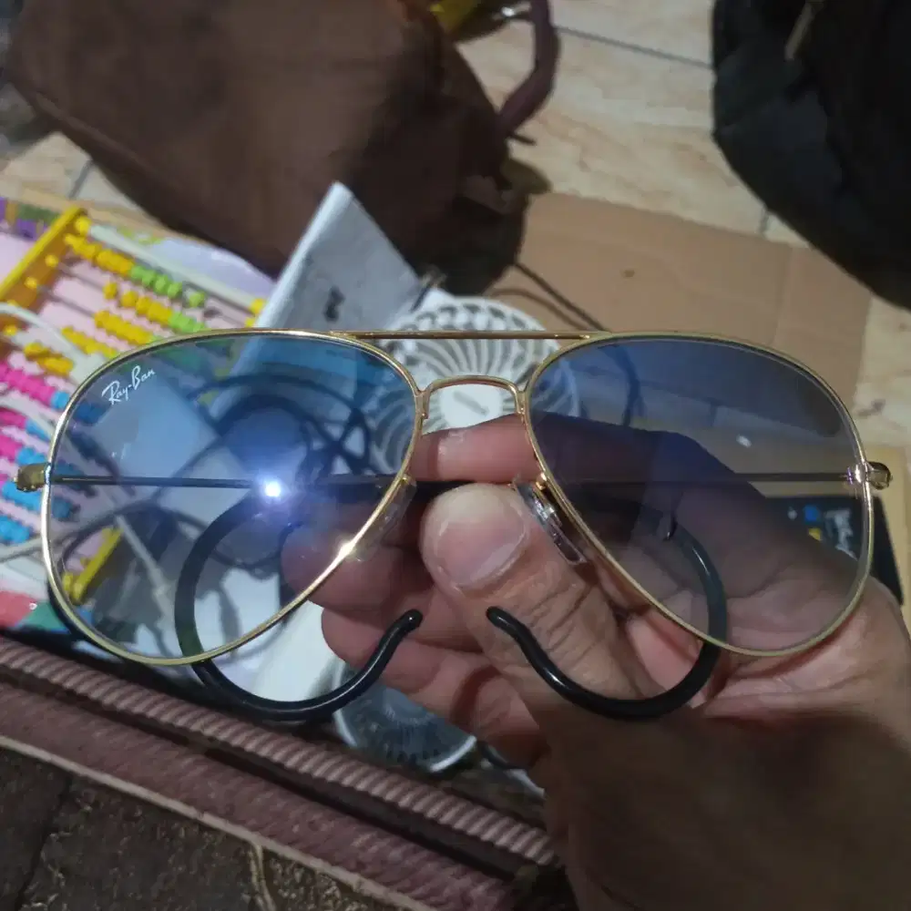 Kacamata Ray-Ban Aviator large metal/outdoorsman