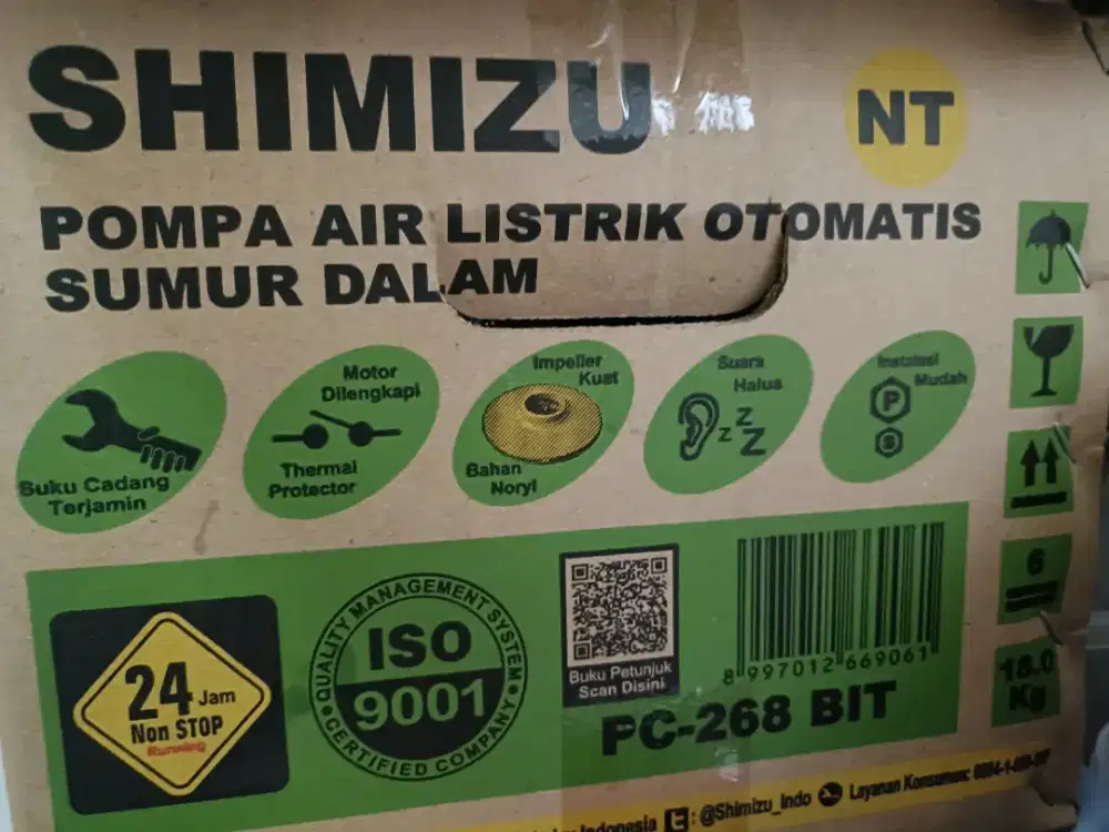 Jetpump Shimizu PC 268 BIT