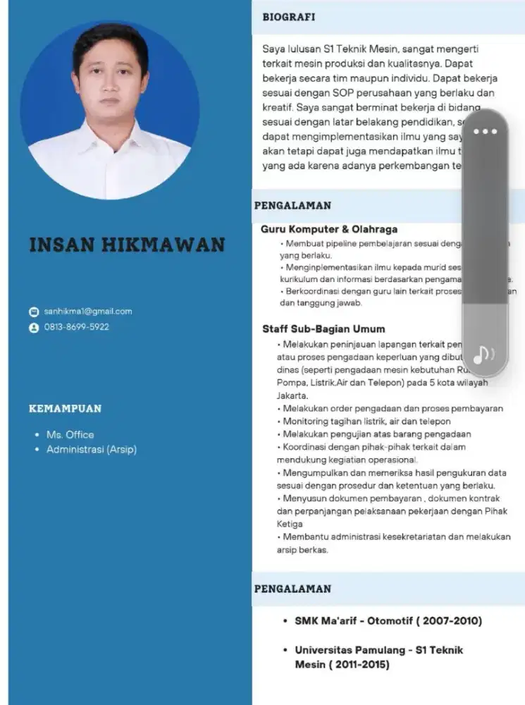 Cari loker part time sabtu dan minggu