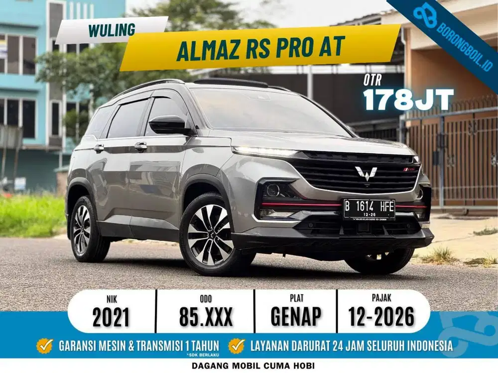 Wuling Almaz RS Pro at 2021 Siap Pakai istimewa