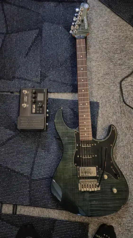 Gitar Listrik Yamaha + Efek Valeton Gp100