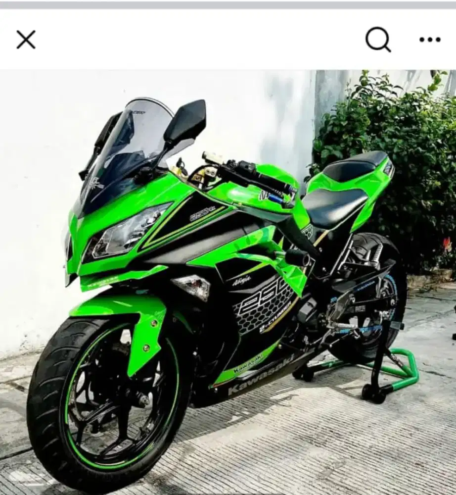 Dijual kawasaki ninja 250rr