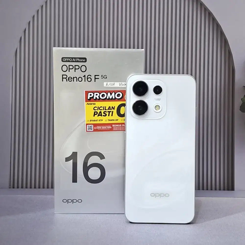 OPPO RENO16F 5G KREDIT SYART KTP SAJA