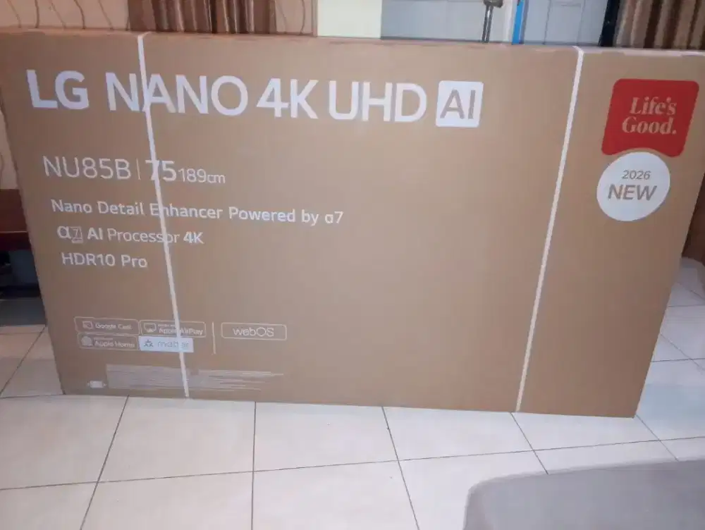 Jual cepat Tv LG 75 inch