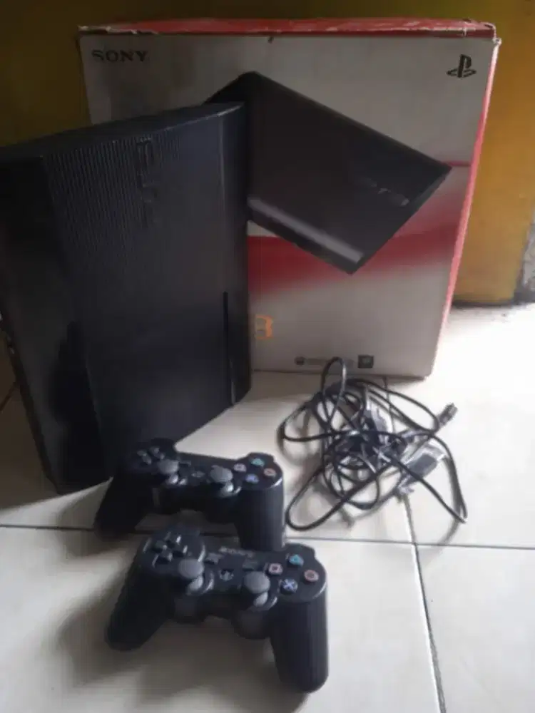 PS3 super slim 500gb normal fulset poris cipondoh