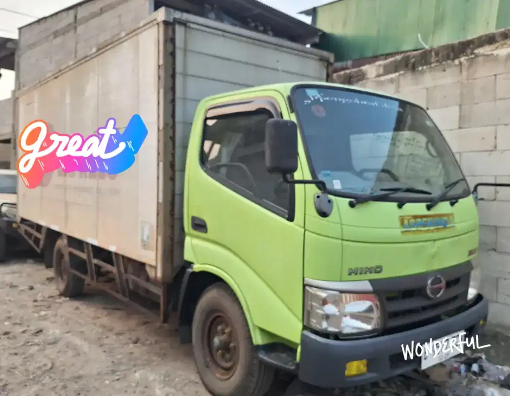 Hino Dutro 4ban Long110SDLong BoxAlum4.7mtr Colt Diesel Isuzu Elf GiGa