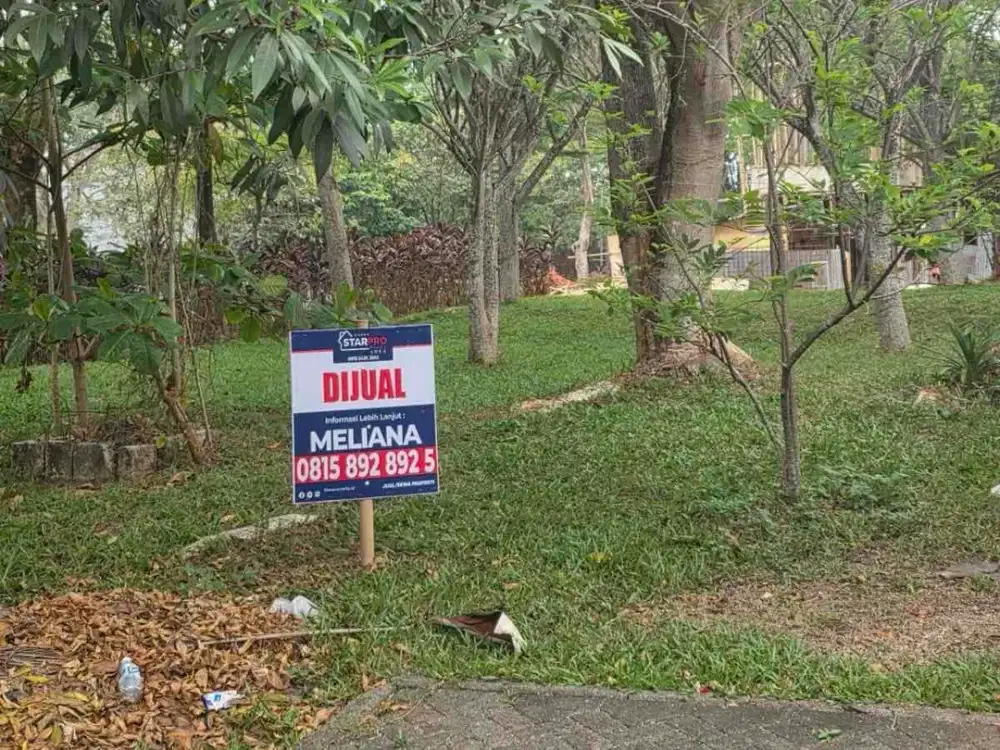 Dijual Kavling Avany Amarilla 223m² – Cul-de-Sac, Hoek Banci + Extra Tanah