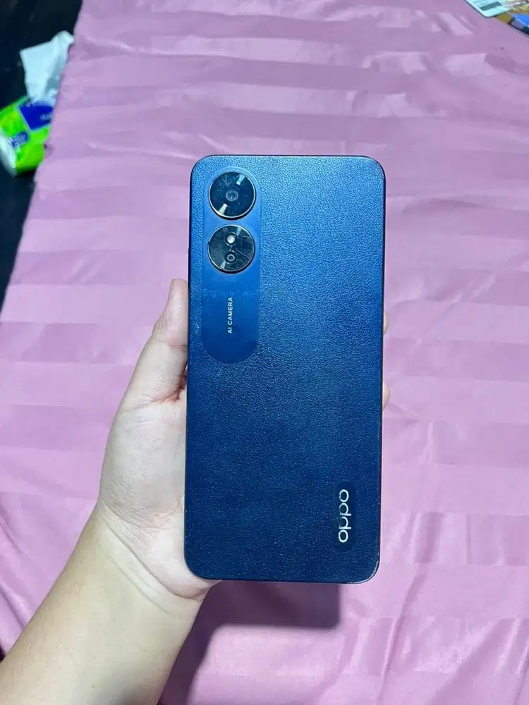 Oppo A17 bekas pemakaian pribadi 2 tahun