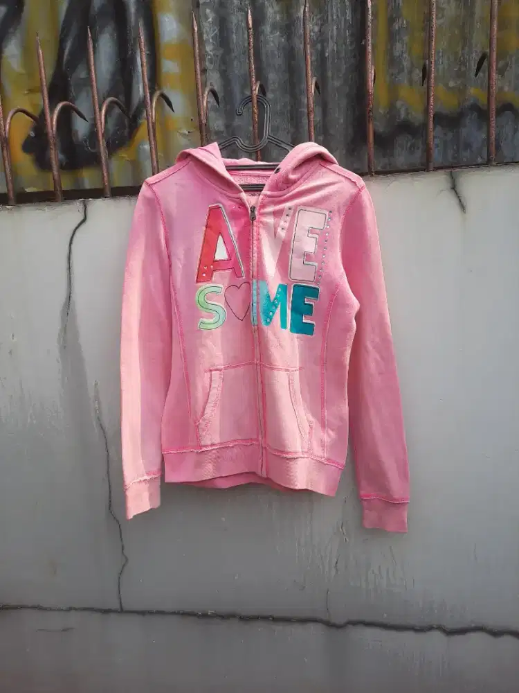 Jaket Awesome pink