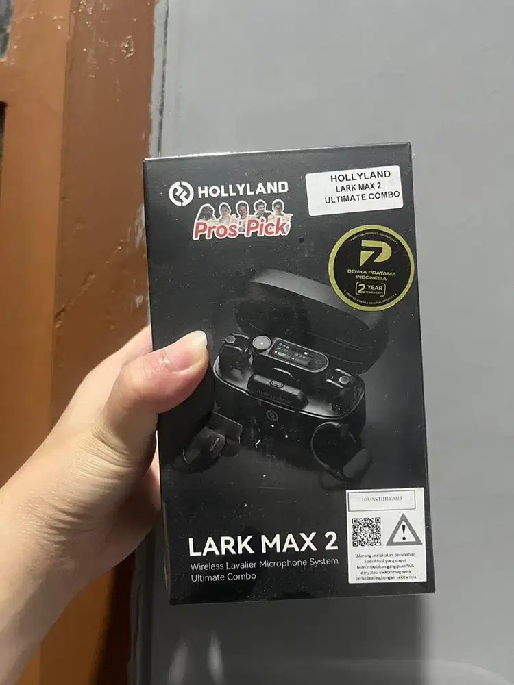 HOLLYLAND Lark Max 2 Wireless Microphone AI noise canceling