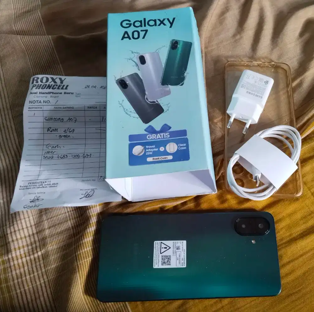 SAMSUNG A07 RAM 4+4/64