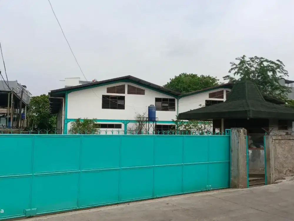 DISEWAKAN GUDANG EX PABRIK LOKASI DI KAPUK MUARA ,JAKARTA UTARA