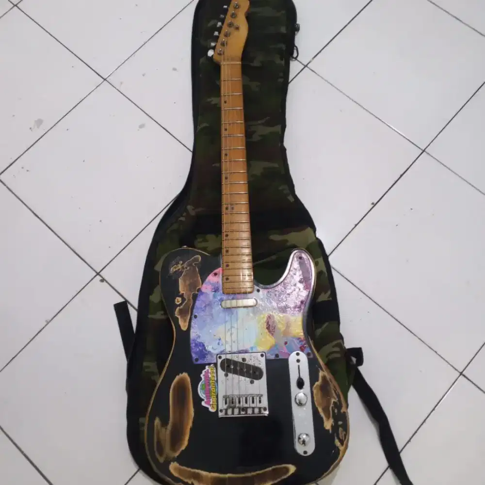 Dijual kesayangan, Fender Telecaster Relix Extreme Custom!