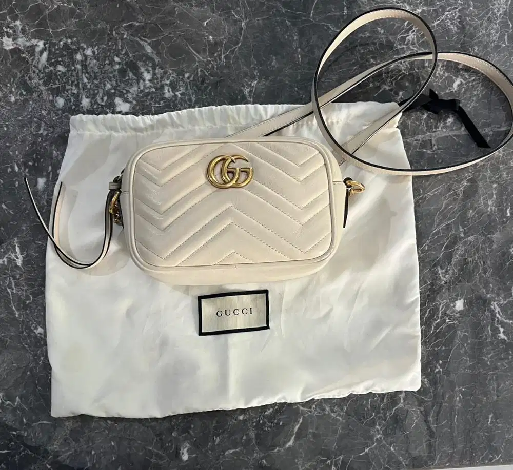 Gucci GG Marmont Small Camera Bag Original