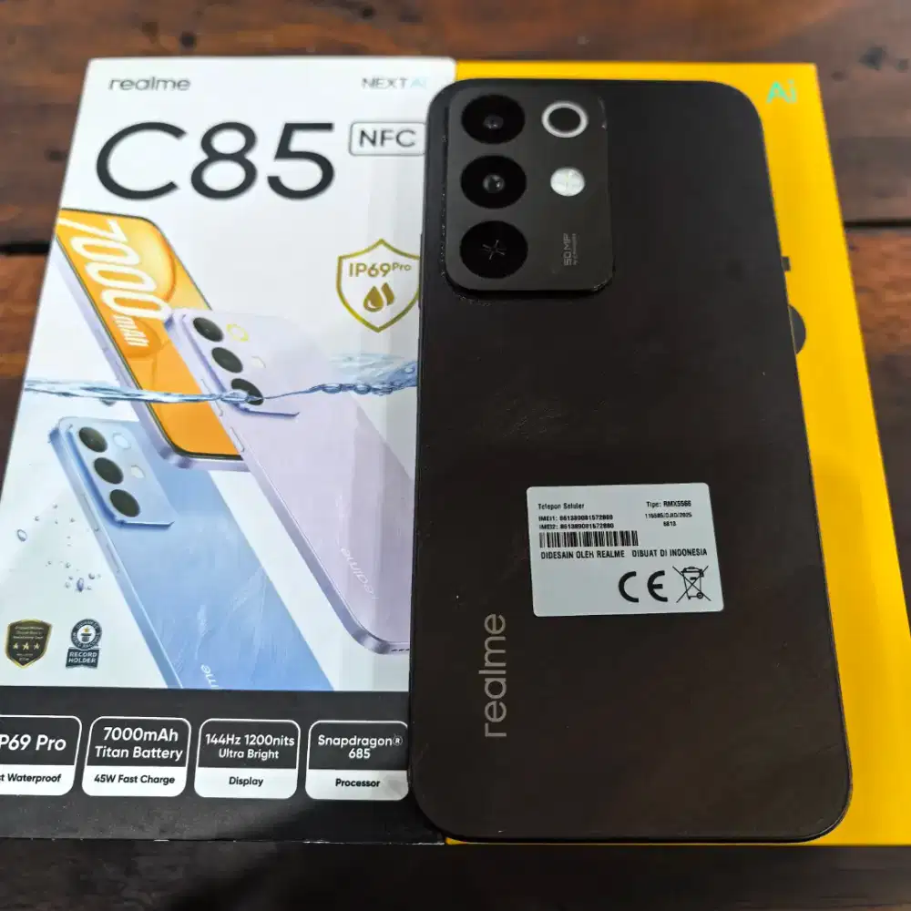Rralme C85 Nfc Ram 6/128 Open Box